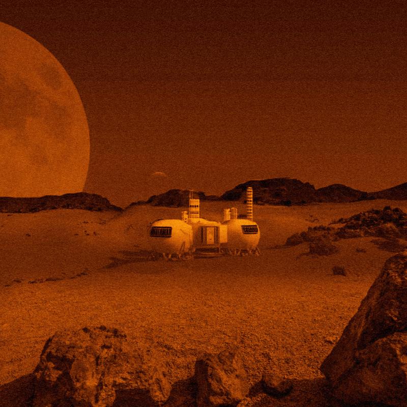 Mars Arrival Station Environment, Station with landscape